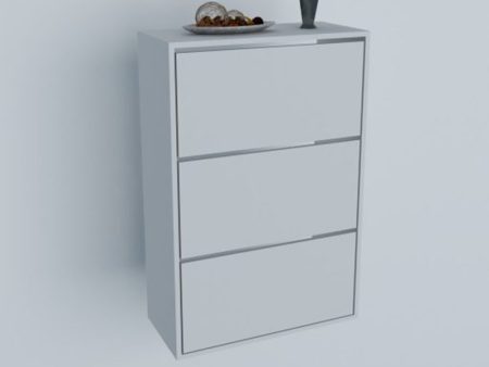 cipelarnik trodelni beli 1a