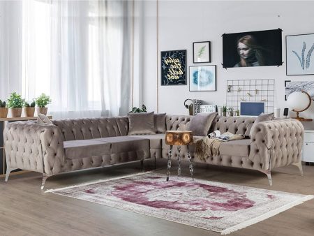 ugaoni set trosed dvosed i fotelja elegance ey 1a