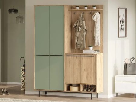 predsoblje oasis dezenlinden zelena metalne noge 2a