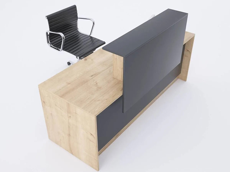 prijemni pult klupa antracit dezen 140 cm 1a