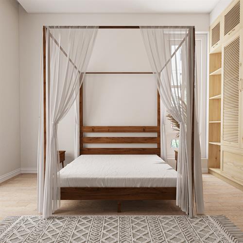 Natura model Đibindirik Orah Boja Pine Borovi krevet i dva korpodin setovi - Слика 2