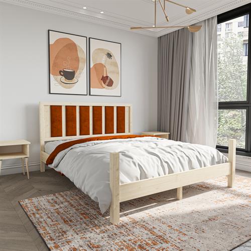 Orion Model pločice u boji pločice na naduvanoj borovima za drvo i dva komodina - Слика 2